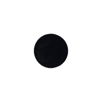 Round Plastic - Black